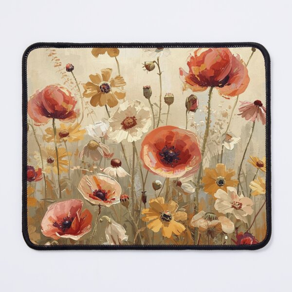 Item preview, Painterly Flowers designed and sold by Inkingdesigns.