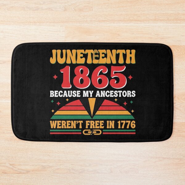 Item preview, Juneteenth 1865 My Ancestors Weren't Free 1776 Minimalist designed and sold by Designs-RZ.
