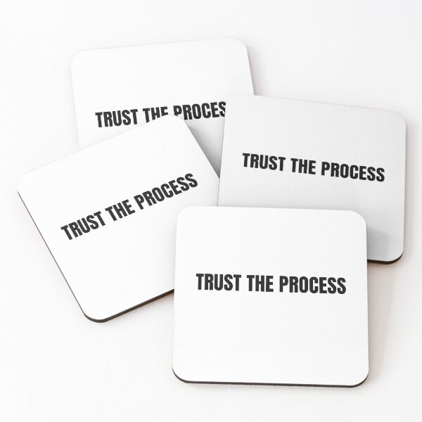 Item preview, Trust The Process Motivational Sticker designed and sold by abanoubsamir938.