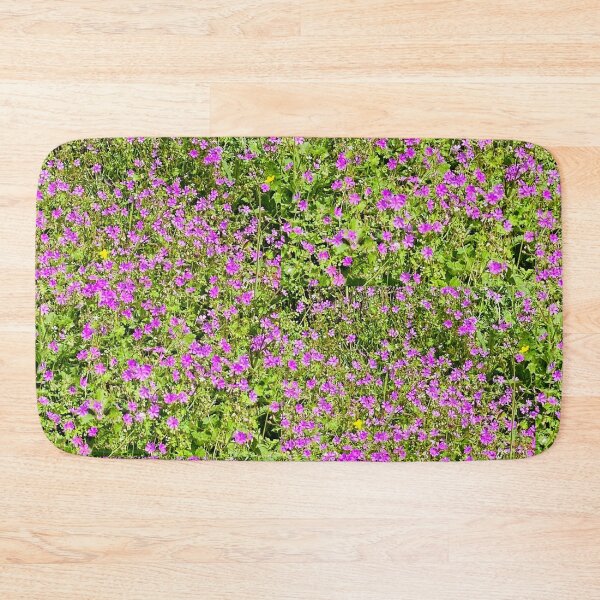 Item preview, Abundant Wild Purple Geranium Meadow Field designed and sold by BalkanBloom.