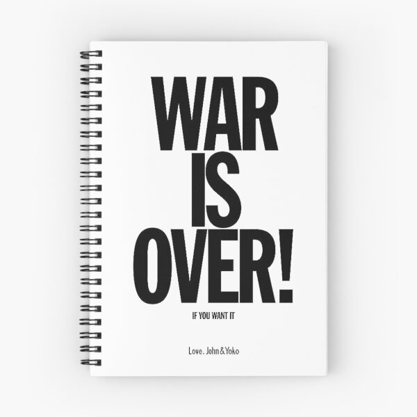 Item preview, War Is Over! If You Want It - Iconic Brutalist Peace Quote 1969 designed and sold by Tokraz-art.