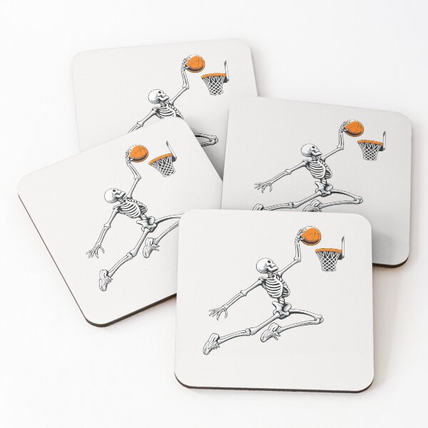 Item preview, Skeleton Slam Dunk Basketball Graphic | Funny Sports & Halloween Design designed and sold by designerr23 ⭐⭐⭐⭐⭐.