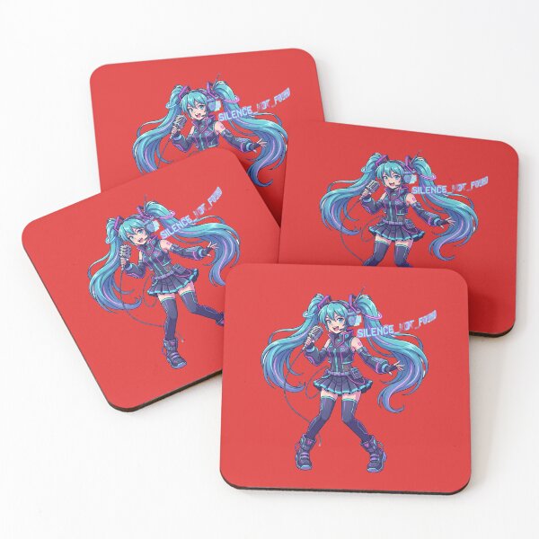 Item preview,  Cyberpunk Vocaloid Idol: Error 404 Silence Not Found designed and sold by NadinGerasi.
