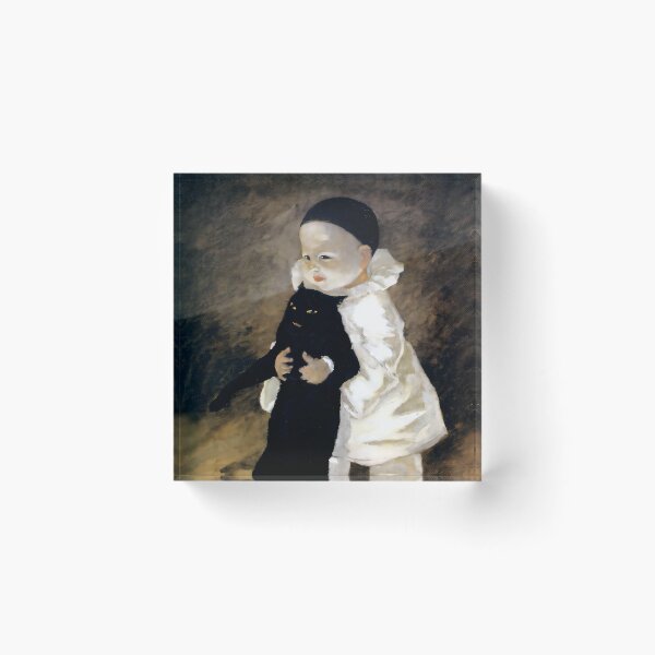 Item preview, Pierrot and the Cat - Theophile Steinlen designed and sold by Jon-Baran.