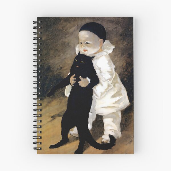 Item preview, Pierrot and the Cat - Theophile Steinlen designed and sold by Jon-Baran.
