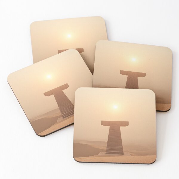 Item preview, The Elevated Passage | Minimalist Desert Architecture designed and sold by VeloraNature.