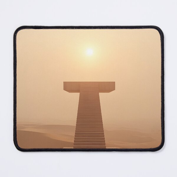 Item preview, The Elevated Passage | Minimalist Desert Architecture designed and sold by VeloraNature.