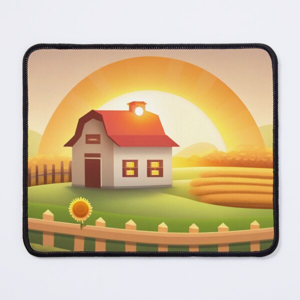 Aperçu de l'œuvre Bonjour Sunshine Farm House créée et vendue par AbeeRedB.