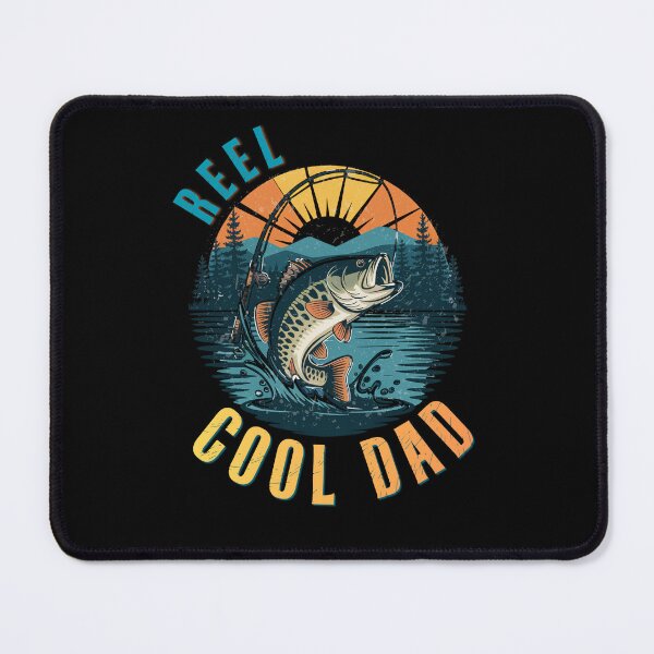 Item preview, Reel Cool Dad – Bass Fishing Father's Day Shirt designed and sold by Wild Pixel Studio.