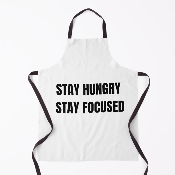 Item preview, Stay Hungry Stay Focused Motivational Sticker designed and sold by abanoubsamir938.