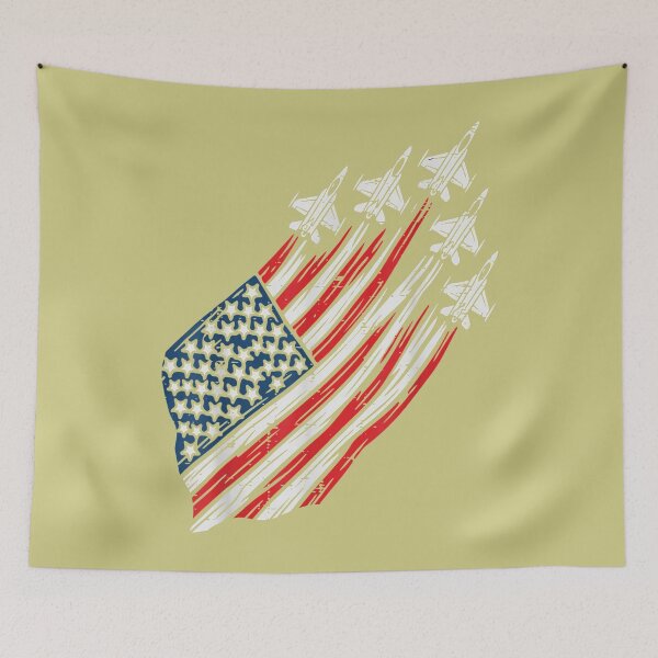 Item preview, 4th of July Fighter Jets US Flag Patriotic  designed and sold by RaynaOceana.