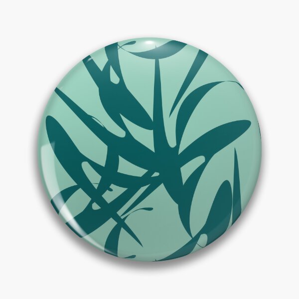 Aperçu de l'œuvre Composition géométrique en vert et bleue créée et vendue par StefanStudioArt.