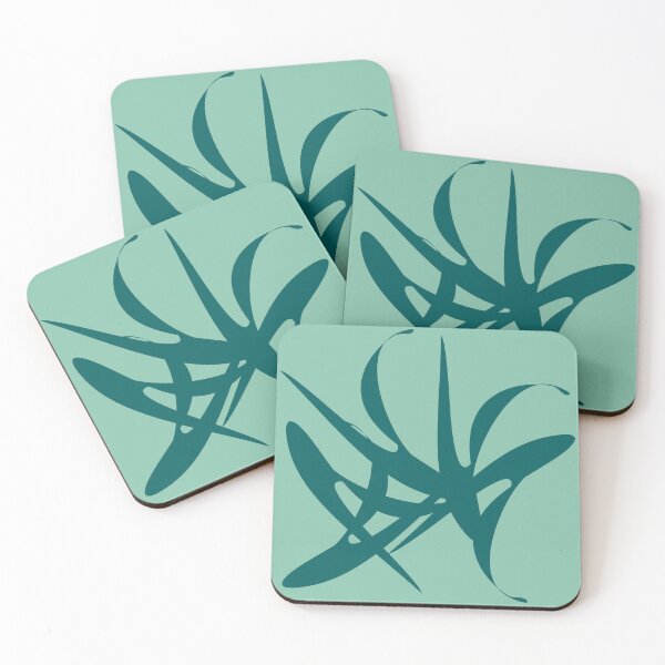 Item preview, Mouvement in green and blue 94 designed and sold by StefanStudioArt.