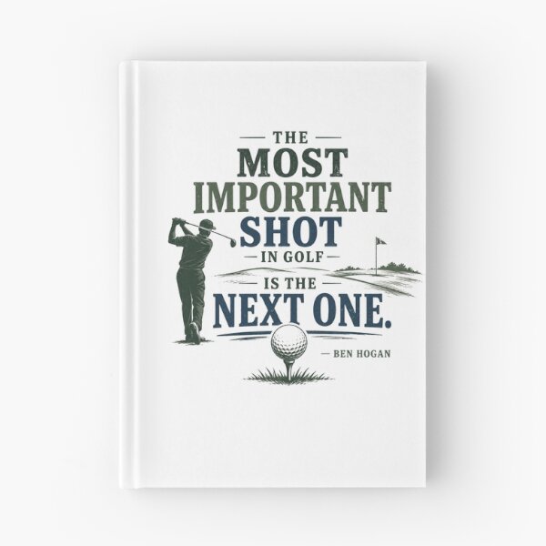 Item preview, The Most Important Shot in Golf Is the Next One | Vintage Golf Quote designed and sold by extrisiceye.