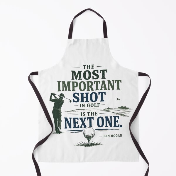 Item preview, The Most Important Shot in Golf Is the Next One | Vintage Golf Quote designed and sold by extrisiceye.