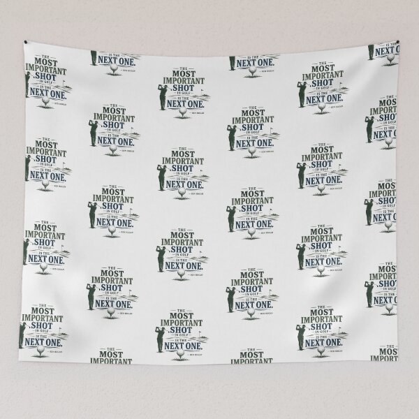 Item preview, The Most Important Shot in Golf Is the Next One | Vintage Golf Quote designed and sold by extrisiceye.