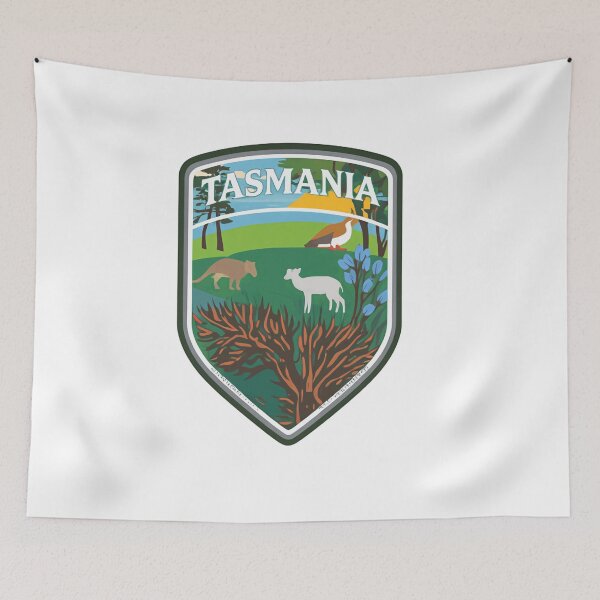 Item preview, Tasmania Australian Wildlife Travel Vacation Souvenir designed and sold by Simsimah26Parks.