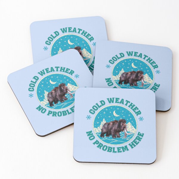 Item preview, Cold Weather Mammoth Winter Humor designed and sold by Vac1.