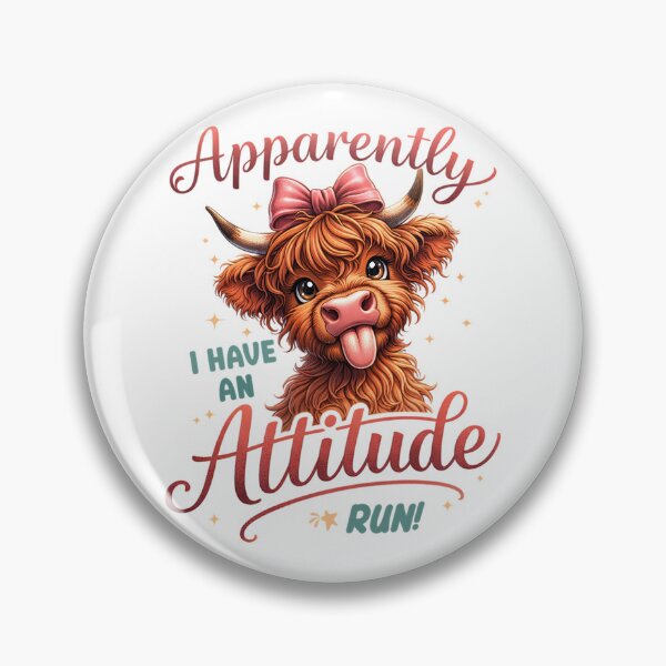 Item preview, Redhead Attitude Better Run designed and sold by Eclectic Monkey.