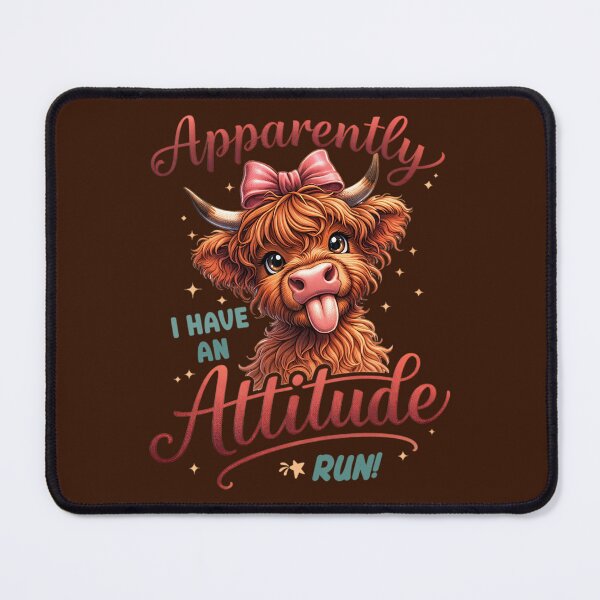 Item preview, Redhead Attitude Better Run designed and sold by Eclectic Monkey.