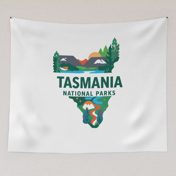 Item preview, Tasmania National Parks Australia Travel Hiking Outdoors Explorer designed and sold by Simsimah26Parks.
