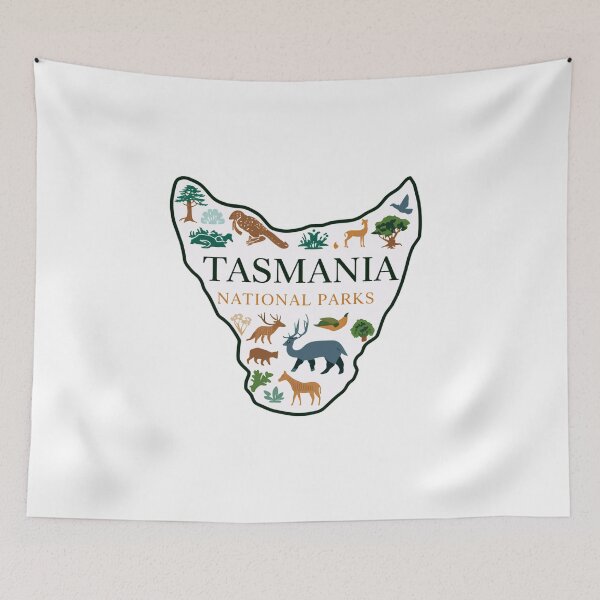 Item preview, Tasmania National Parks Australian Wildlife Nature Traveler designed and sold by Simsimah26Parks.