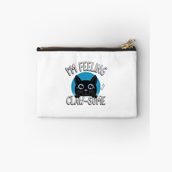 Item preview, Feeling Clawsome Funny Black Cat designed and sold by Sartoris Art.