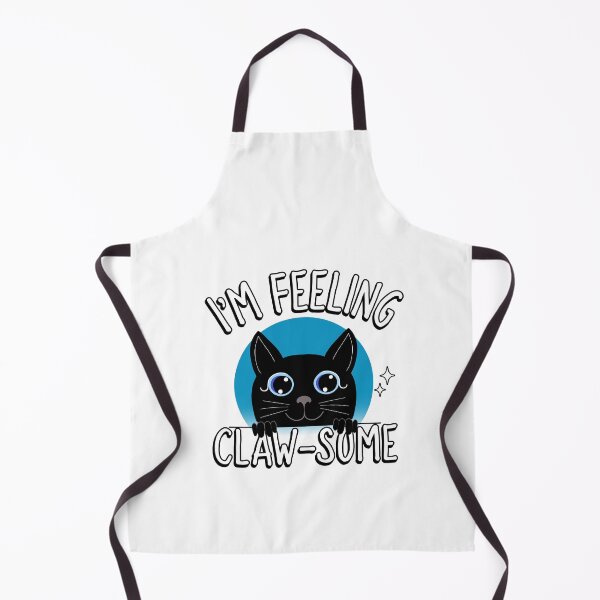 Item preview, Feeling Clawsome Funny Black Cat designed and sold by Sartoris Art.