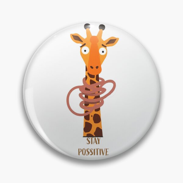 Item preview, a giraffe tangled in a scarf designed and sold by Gadet100.