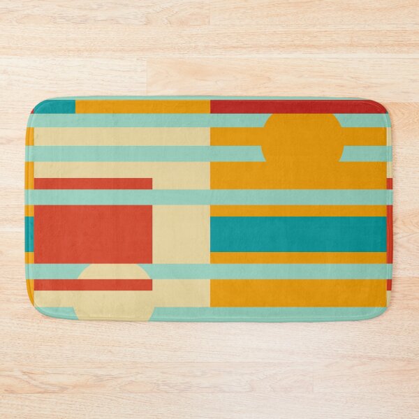 Item preview, Geometric composition in red, creme, yellow and Blue 94 designed and sold by StefanStudioArt.