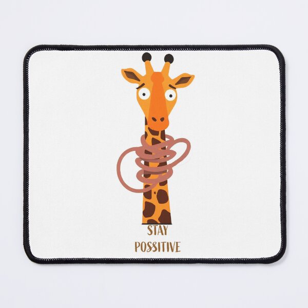 Item preview, a giraffe tangled in a scarf designed and sold by Gadet100.