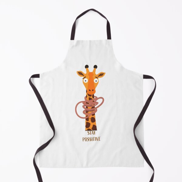 Artikelvorschau, eine Giraffe, die sich in einem Schal verheddert hat entworfen und verkauft von Gadet100.