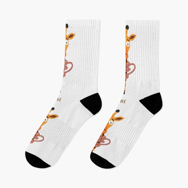 Item preview, a giraffe tangled in a scarf designed and sold by Gadet100.