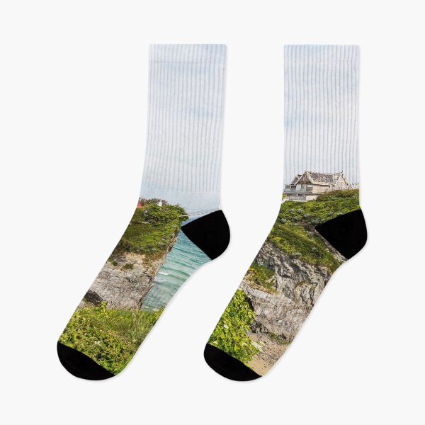 Item preview, Newquay Island House And Footbridge, Cornwall, England designed and sold by Paul Thompson Photography.