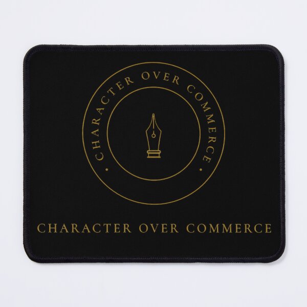 Item preview, Character Over Commerce Minimalist Silent Luxury Quote designed and sold by PixelPublishing.