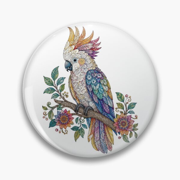 Item preview, Cockatoo designed and sold by PaintedbyCarol.