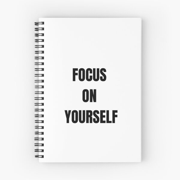 Item preview, Focus On Yourself Motivational Sticker designed and sold by abanoubsamir938.