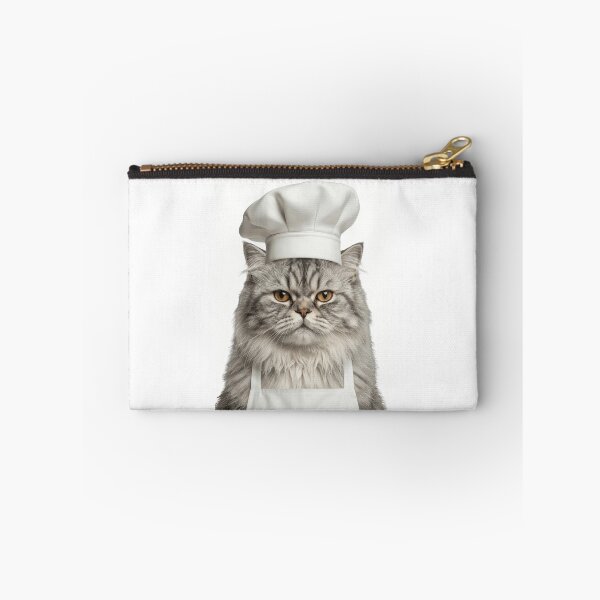 Item preview, Funny Persian Cat Chef Realistic Animal Cooking Humor Art designed and sold by LazyOwlStore.
