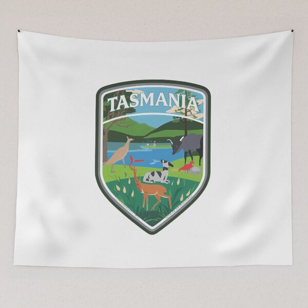 Item preview, Tasmania Australian Travel Wildlife Souvenir designed and sold by Simsimah26Parks.