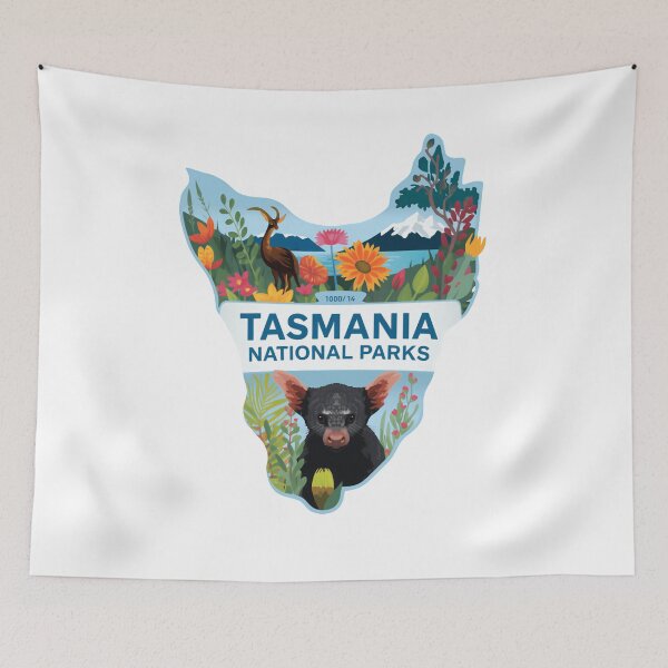 Item preview, Tasmania National Parks Australia Travel Wildlife Nature Explorer designed and sold by Simsimah26Parks.