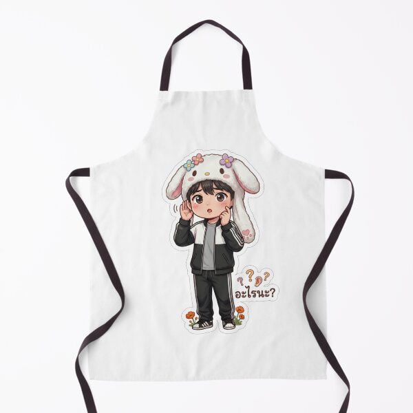 Item preview, A-rai-na? Confused Soft Boy Sticker designed and sold by GlowPix.
