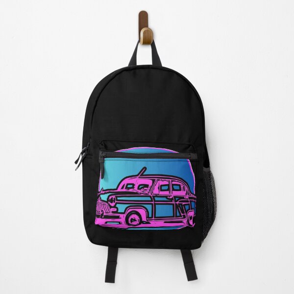 Item preview, Retro Neon Classic Car Vaporwave | Vintage 50s Car Aesthetic designed and sold by Jankes88.
