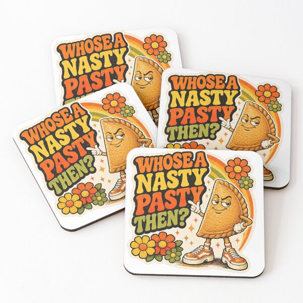 Item preview, Whose a  Nasty Pasty then ? – Baked With Attitude | Retro Australian Bakery Humour designed and sold by P’s Silly stuff.