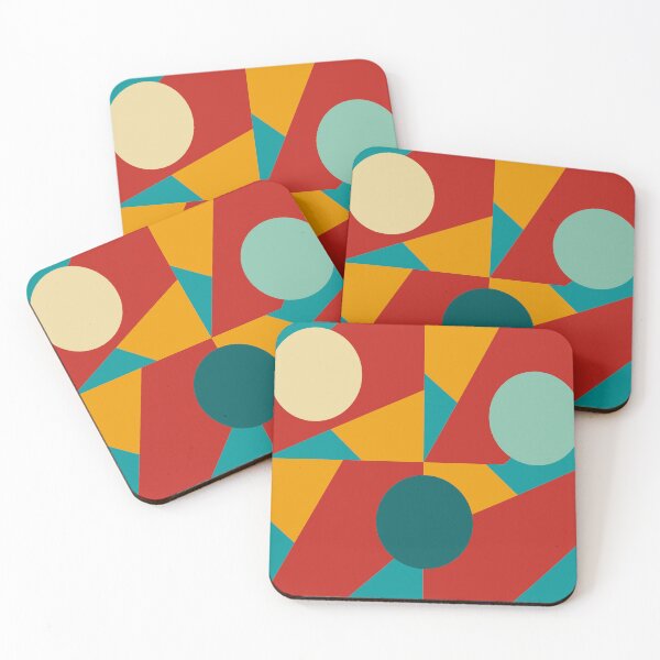 Item preview, Colourful Geometric composition with cicles  designed and sold by StefanStudioArt.