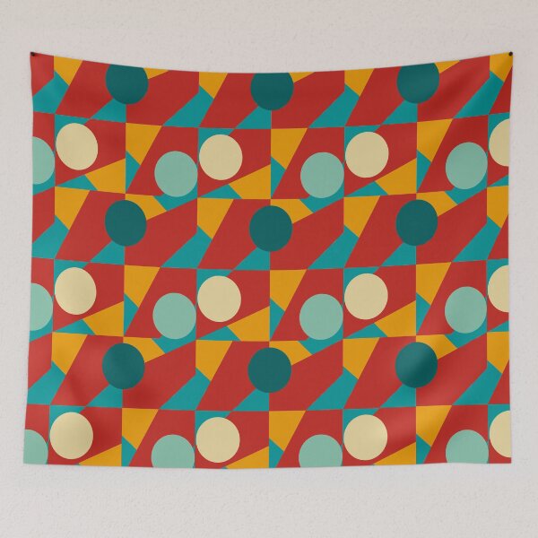 Item preview, Colourful Geometric composition with cicles  designed and sold by StefanStudioArt.