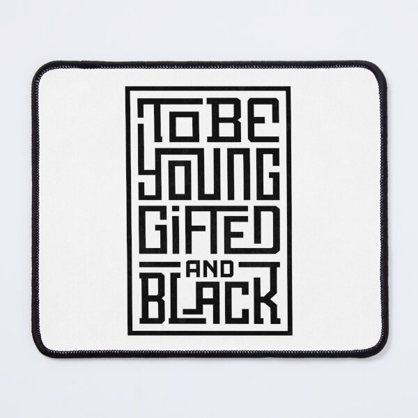 Item preview, To Be Young Gifted and Black Quote Art designed and sold by Krmdesign.