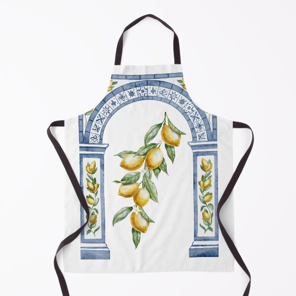 Item preview, Mediterranean Lemon Arch Watercolor Illustration designed and sold by Alisles.