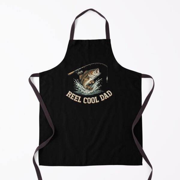 Item preview, Reel Cool Dad FUNNY SHIRT – Bass Fishing Father's Day Shirt designed and sold by Wild Pixel Studio.
