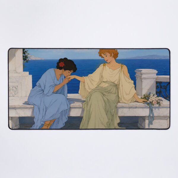 Item preview, Ancient Mediterranean Romance – Classical Greek Love Art designed and sold by Hollow Moon Studios..