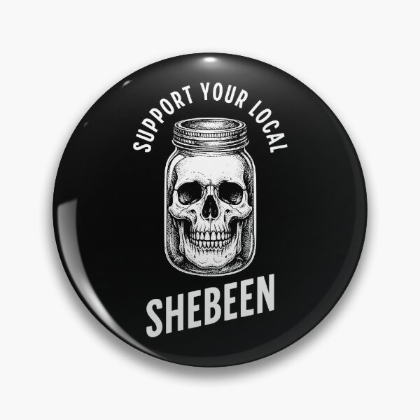 Item preview, Support Your Local Shebeen Skull Mason Jar designed and sold by d247.
